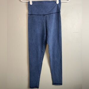 Aerie blue high waisted leggings size small